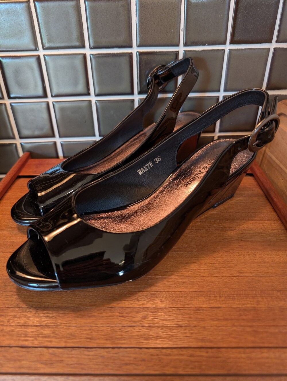 Django And Juliette Patent Leather Shoes 36
